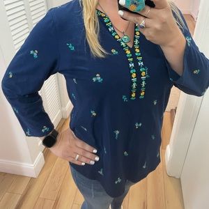 Saint Johns Bay Floral Light Sweater💐 Large